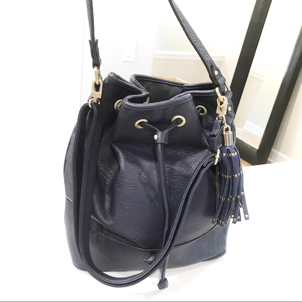 Navy Handbag